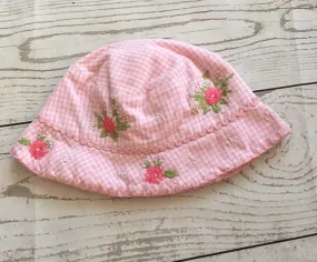 0-12 Months Embroidered Sun Hat