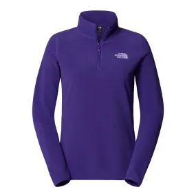 100 Glacier Quarter Zip Fleece - Peak Purple