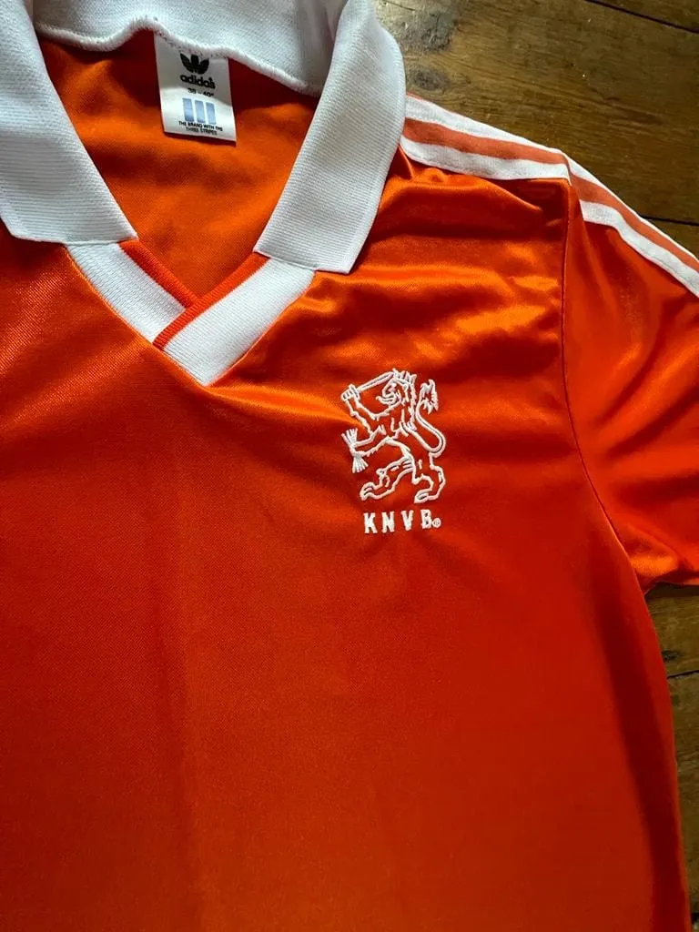 1990-92 Holland Netherlands adidas home shirt M (Mint)