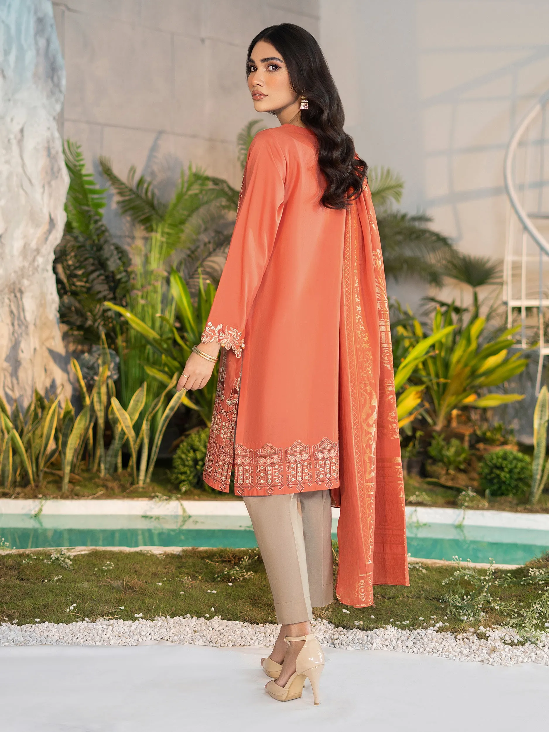 2 Piece Embroidered Lawn Suit