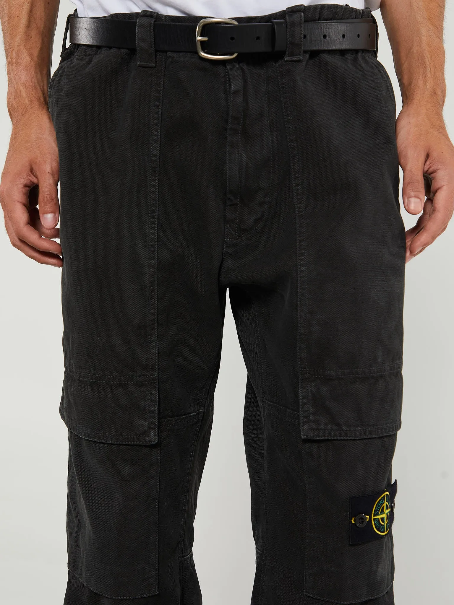 30601 Relaxed Fit Cargo Pants in Grey