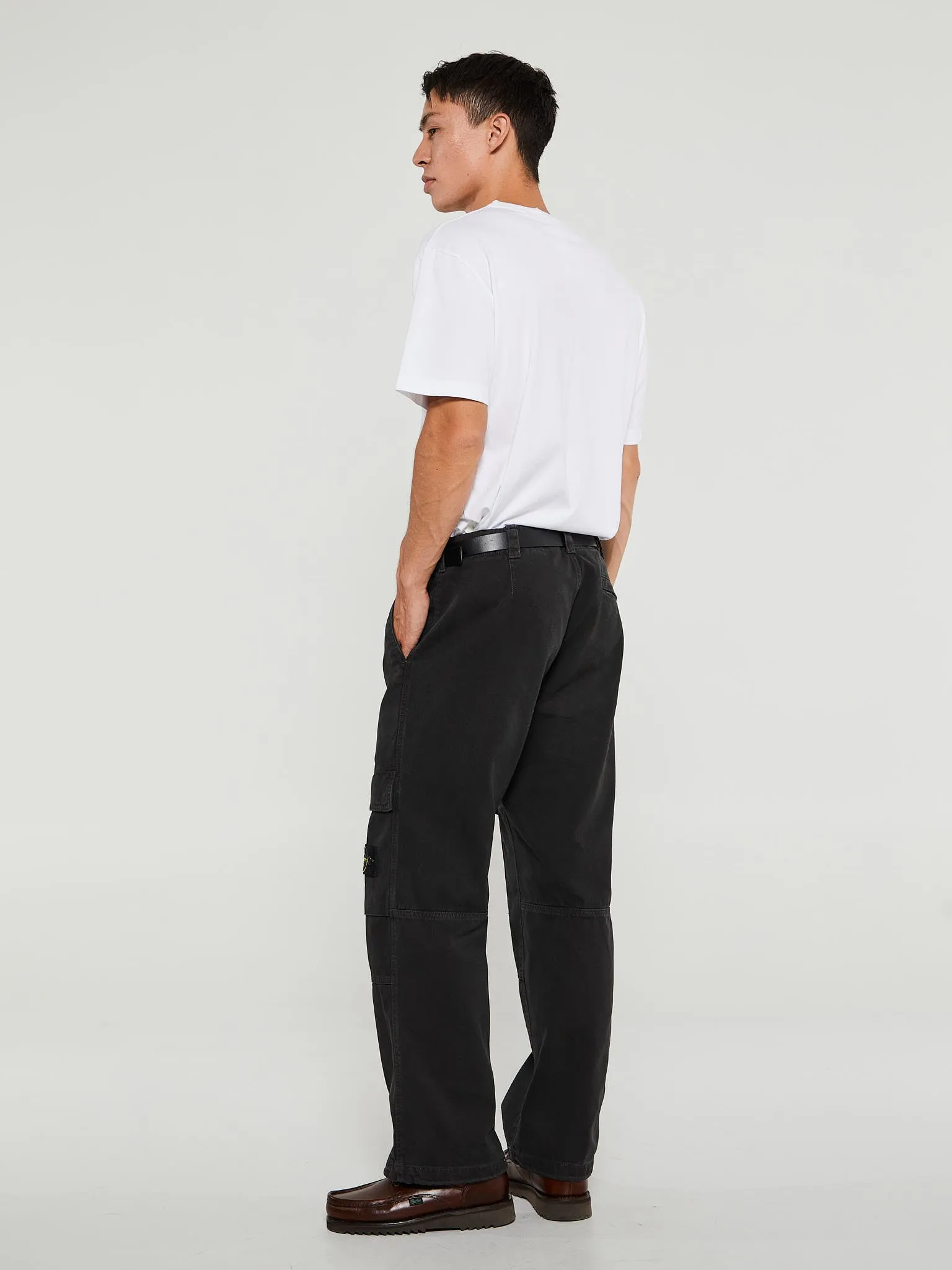 30601 Relaxed Fit Cargo Pants in Grey