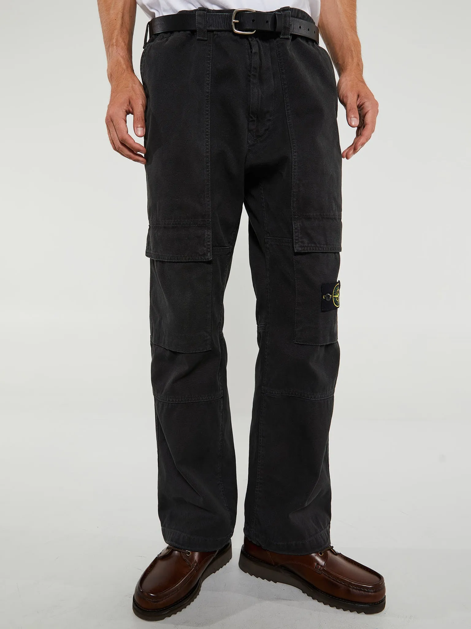 30601 Relaxed Fit Cargo Pants in Grey