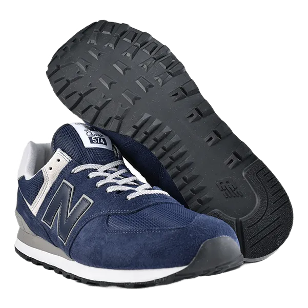 574 Navy / White