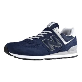 574 Navy / White