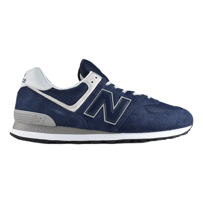 574 Navy / White