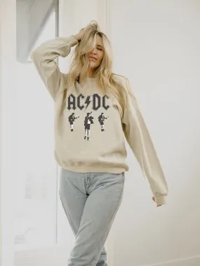 ACDC Young Angus Sand Thrifted Sweatshirt