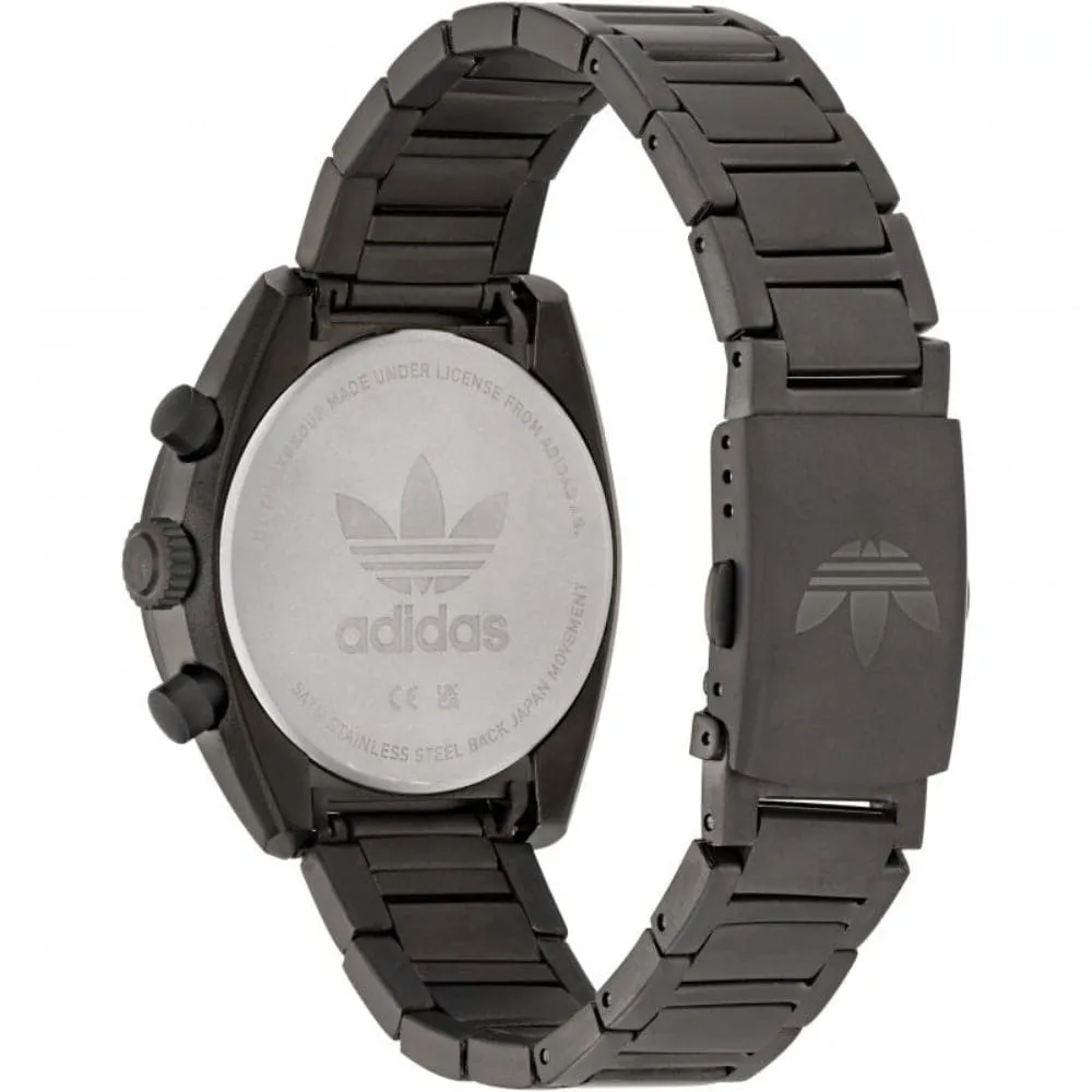 ADIDAS AOFH22007 GRAY STAINLESS STEEL MEN WATCH