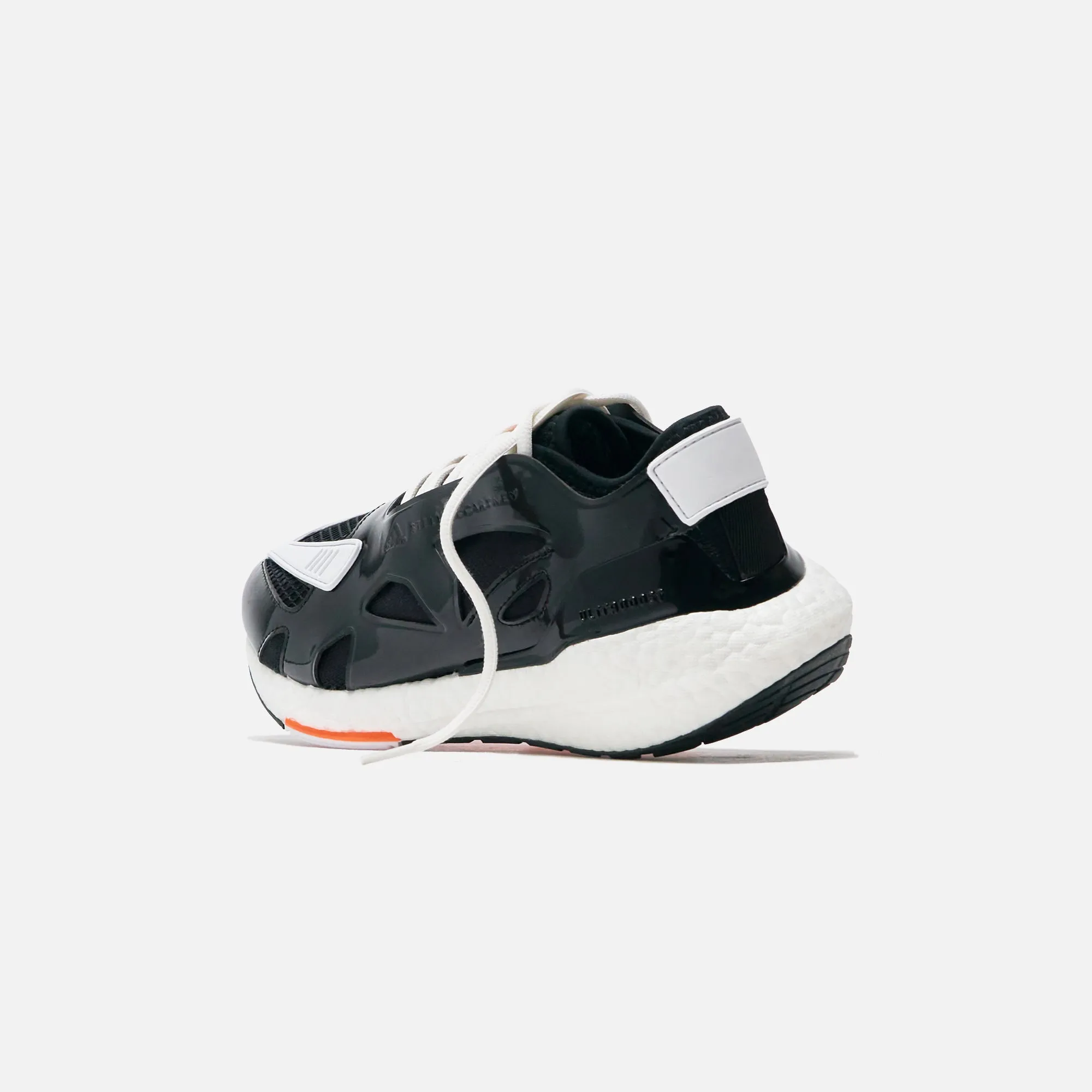 adidas by Stella McCartney UltraBoost 22 - Core Black / Cloud White / Signal Orange