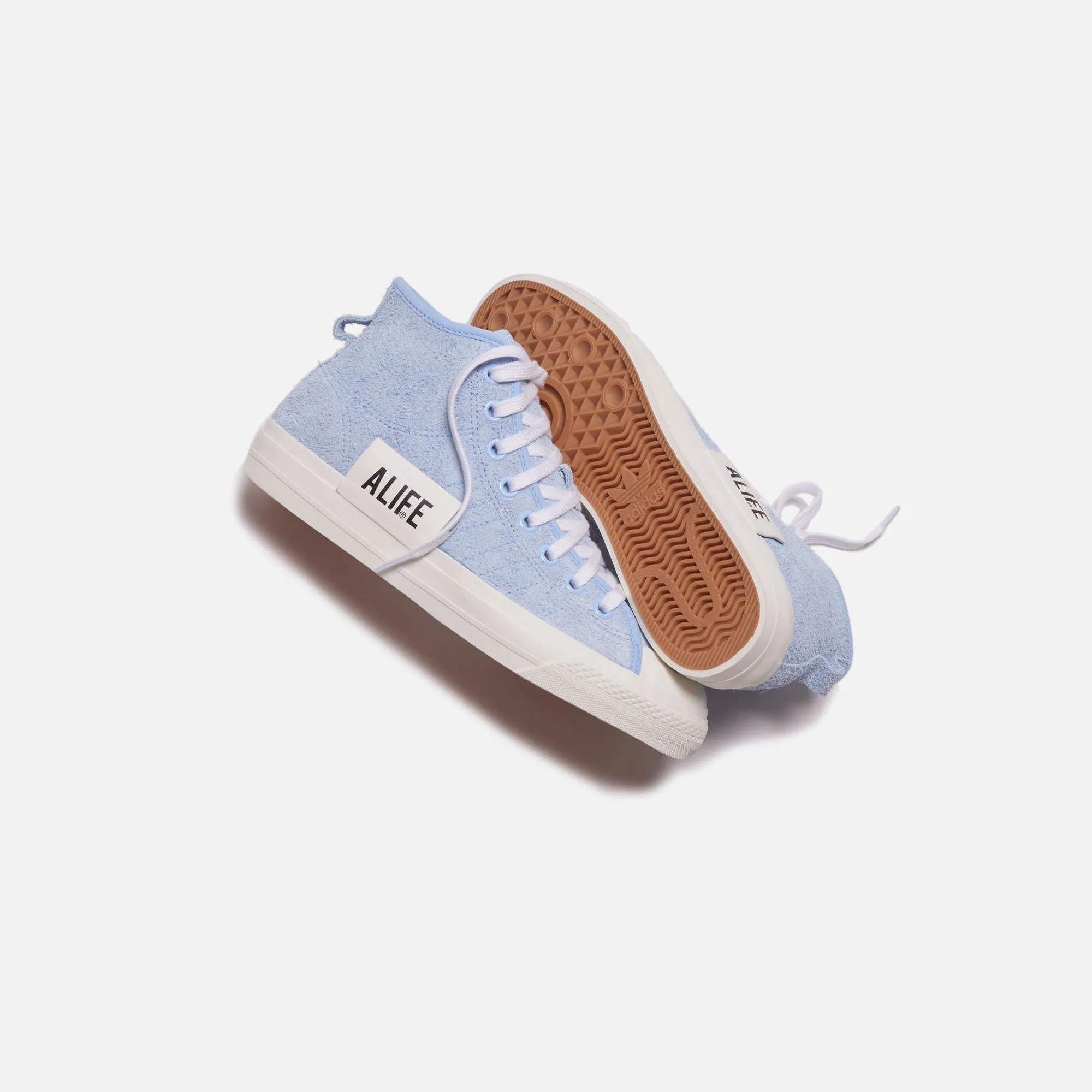 adidas Consortium x ALIFE Nizza High - Clear Sky / Off White