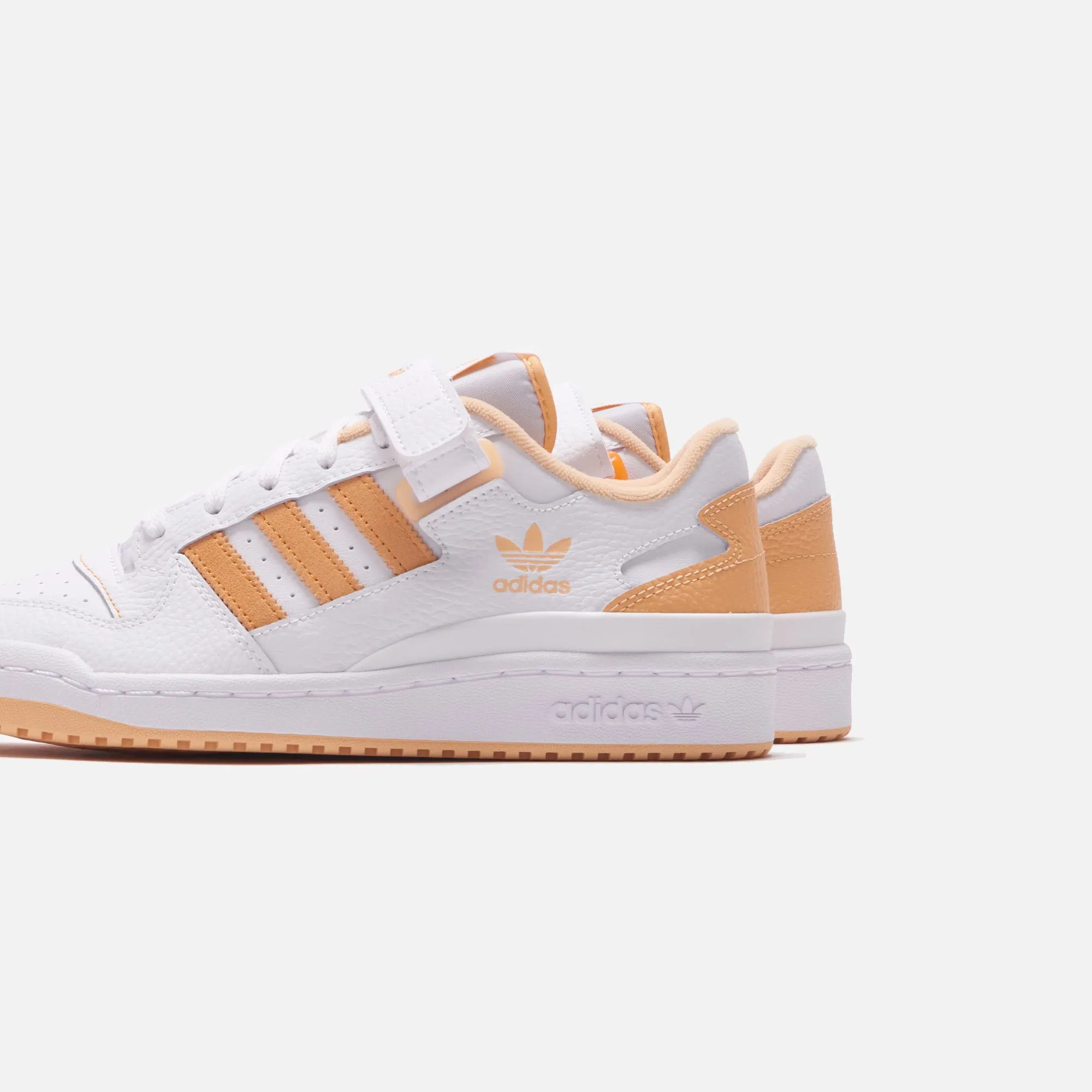 adidas Forum Low - White / Pulse Amber / Orange Rush