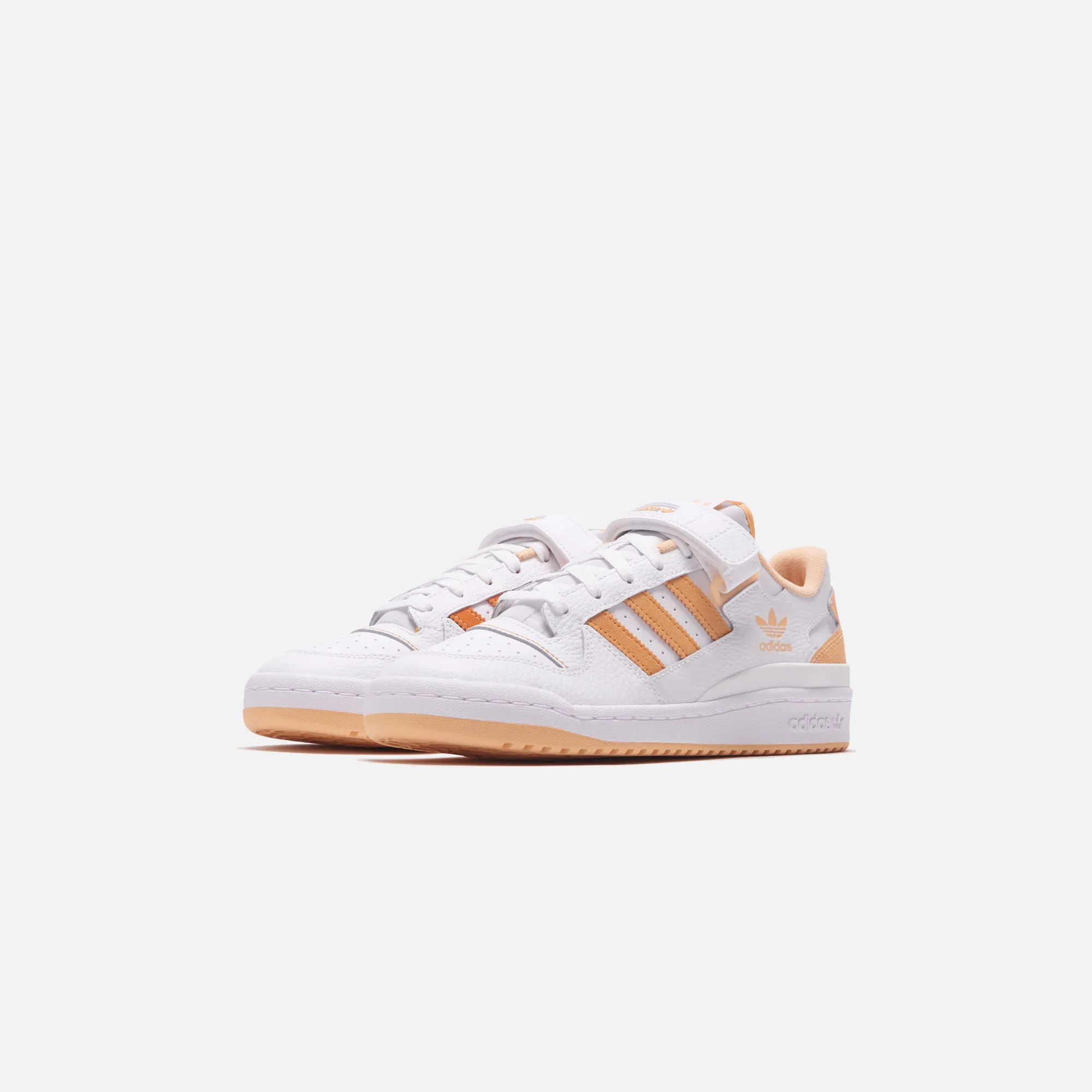 adidas Forum Low - White / Pulse Amber / Orange Rush