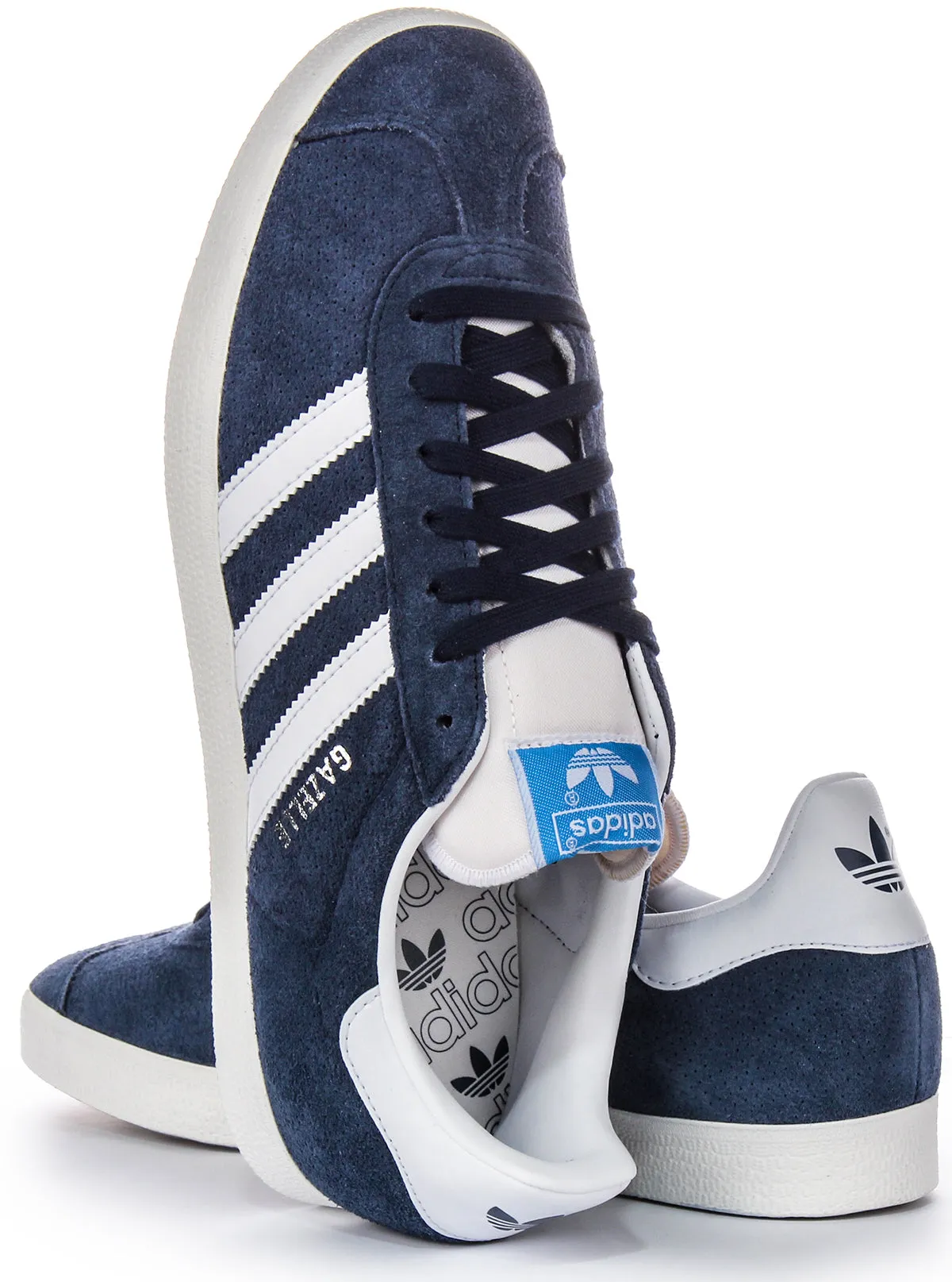 Adidas Gazelle In Navy White For Men