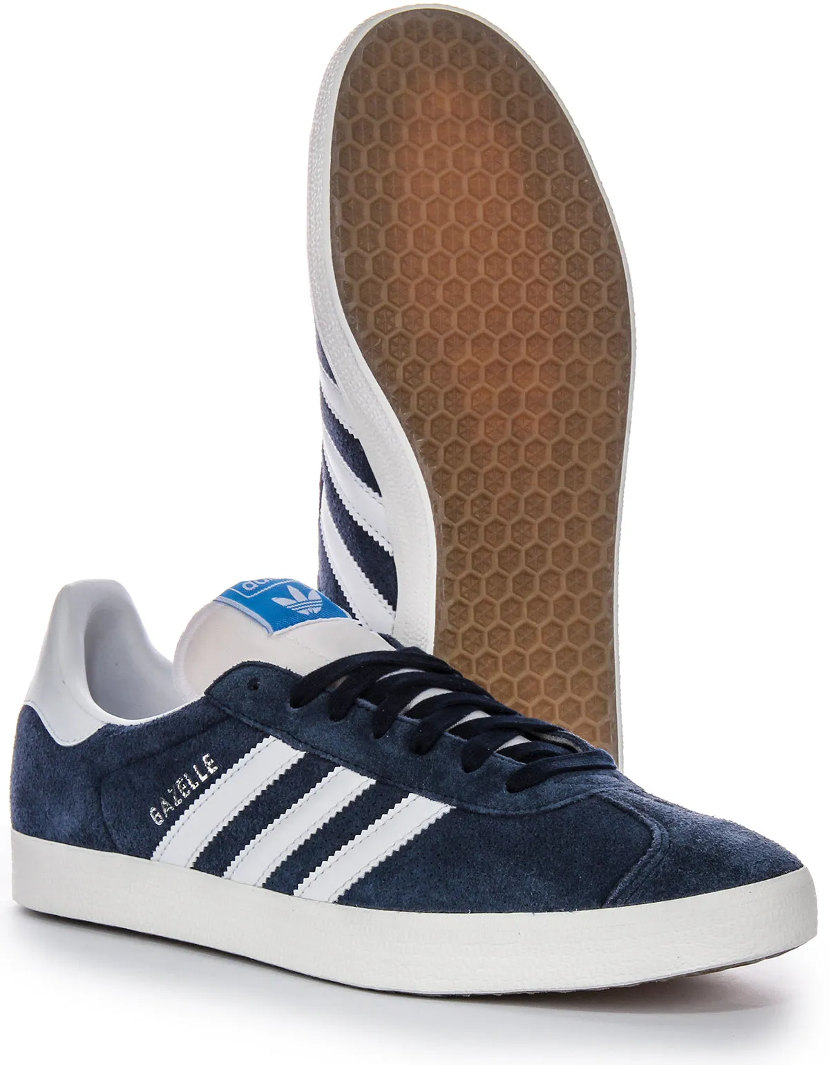 Adidas Gazelle In Navy White For Men