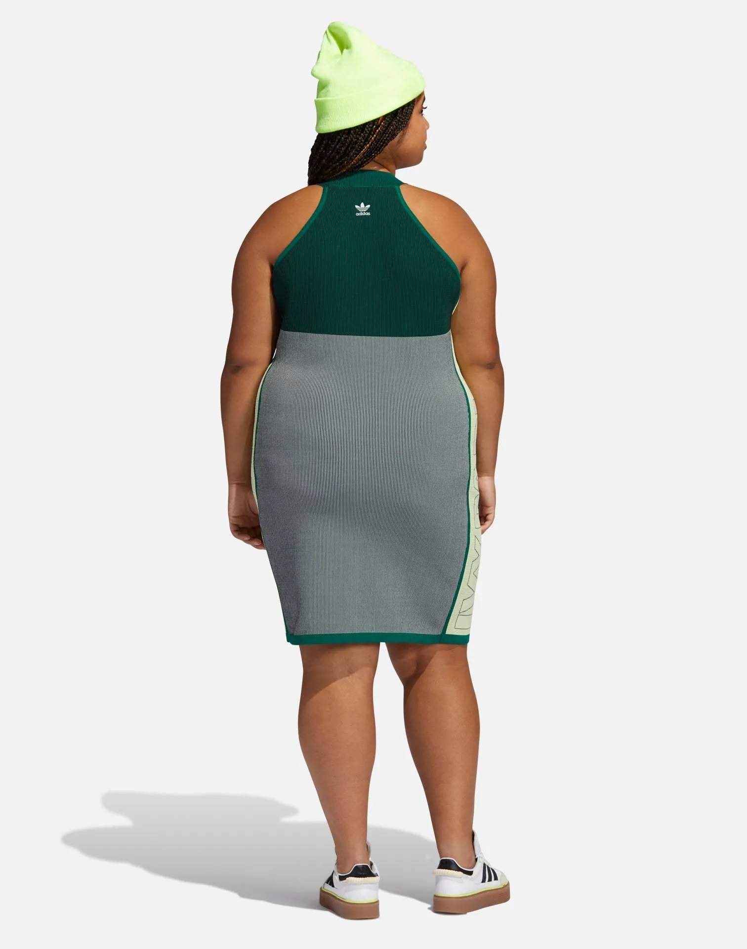 Adidas IVY PARK KNIT LOGO DRESS (PLUS SIZE)