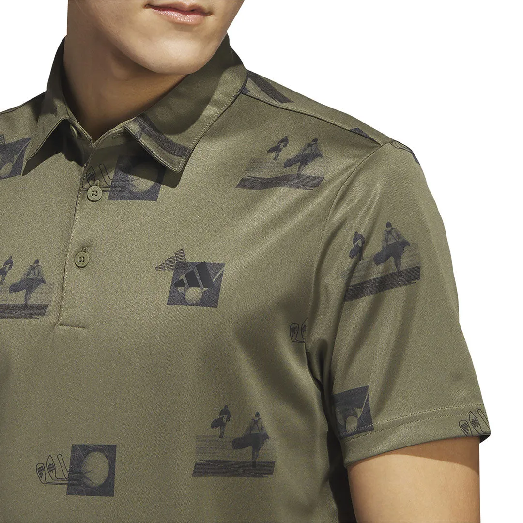 adidas - Men's Allover Print Polo (HR7999)