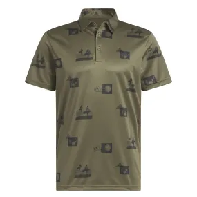 adidas - Men's Allover Print Polo (HR7999)