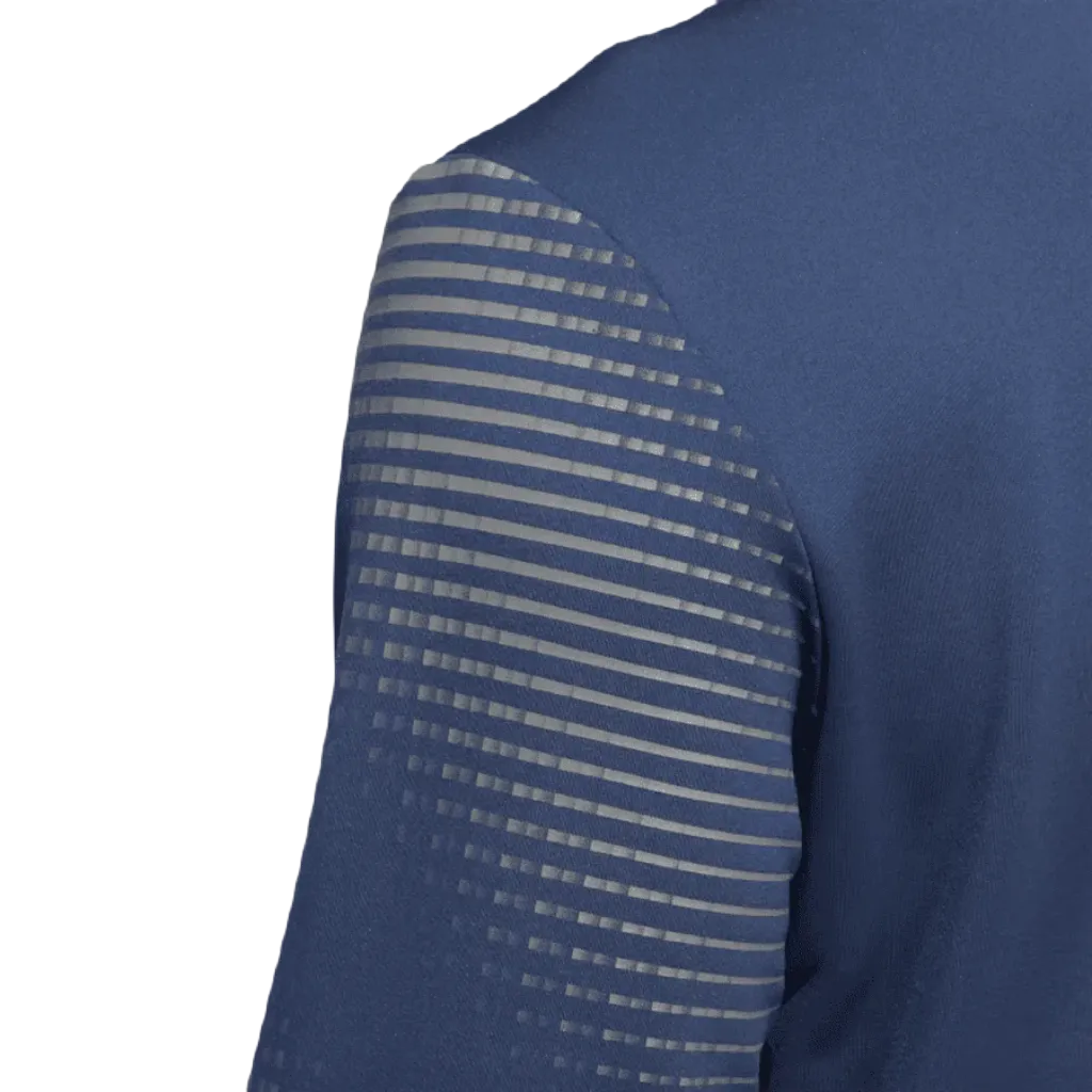 Adidas Statement COLD.RDY Long Sleeve Polo Shirt - Navy