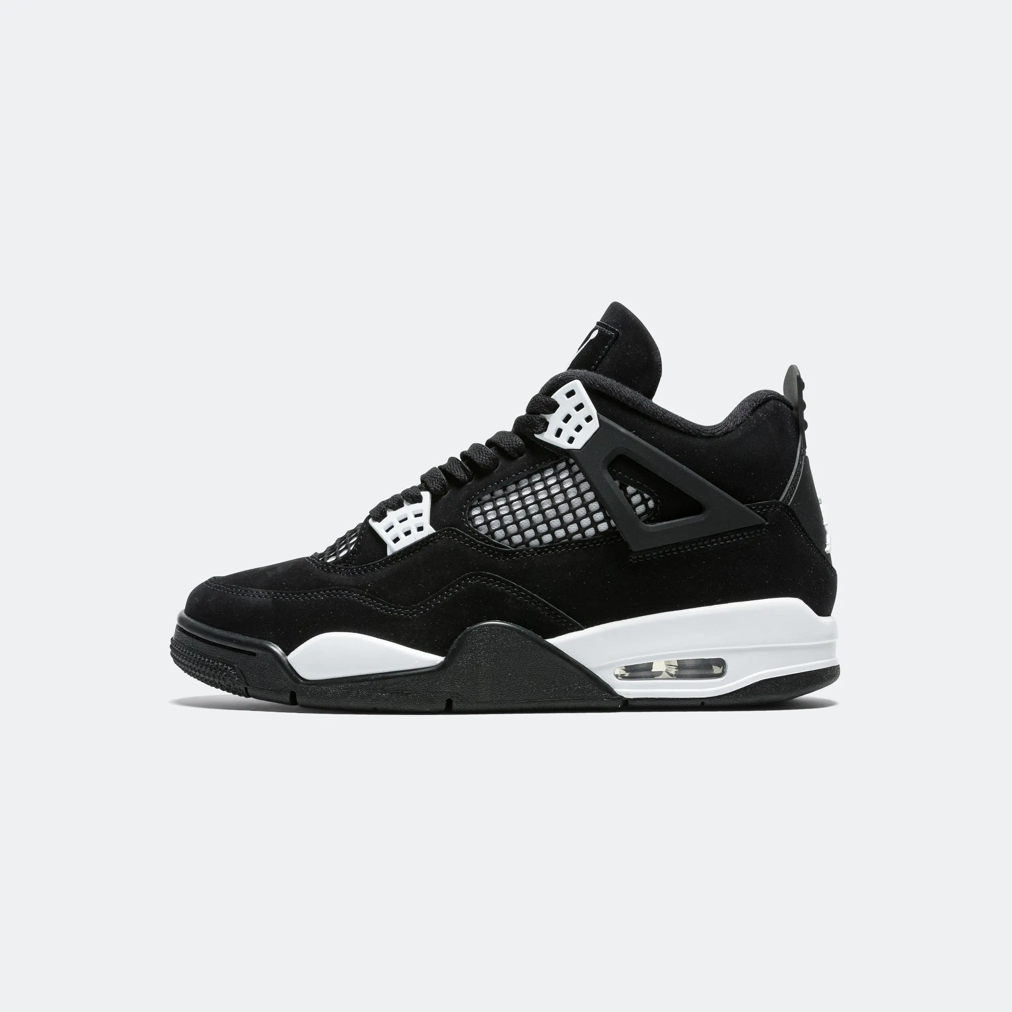 Air Jordan 4 Retro - Black/White-Black