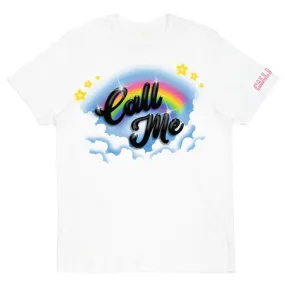 Airbrush WHT Tee