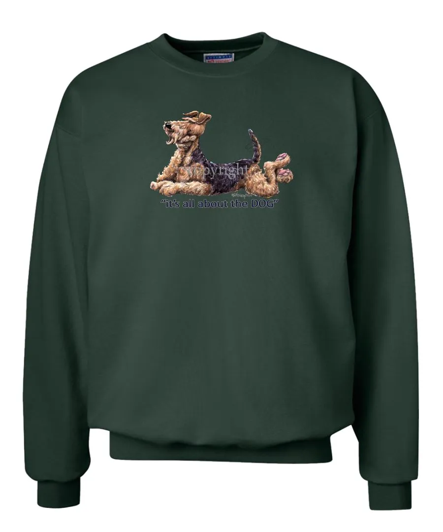 Airedale Terrier - All About The Dog - Sweatshirt