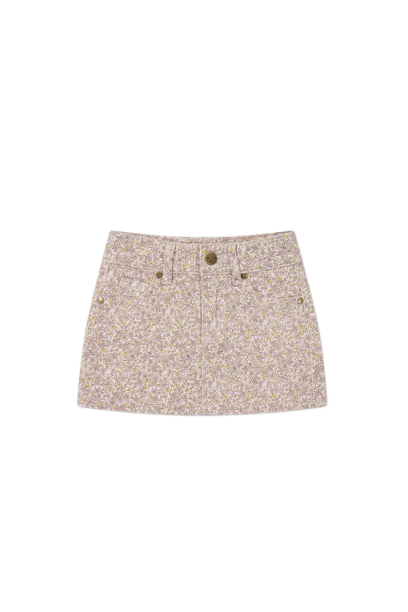 Alison Twill Skirt - Chloe Lilac