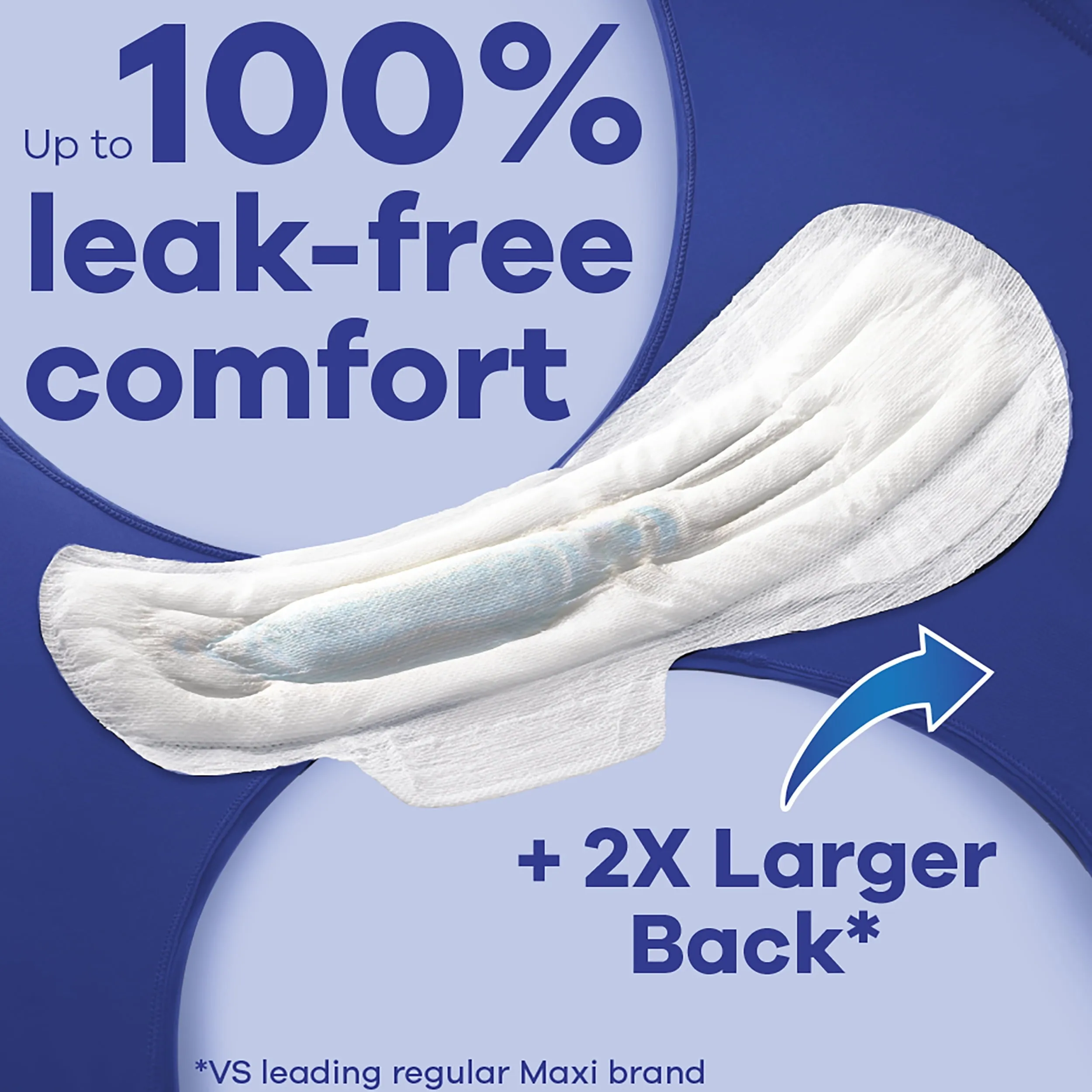 Always Maxi Pads with Wings, Size 5, Extra Heavy Overnight Absorbency, 36 CT