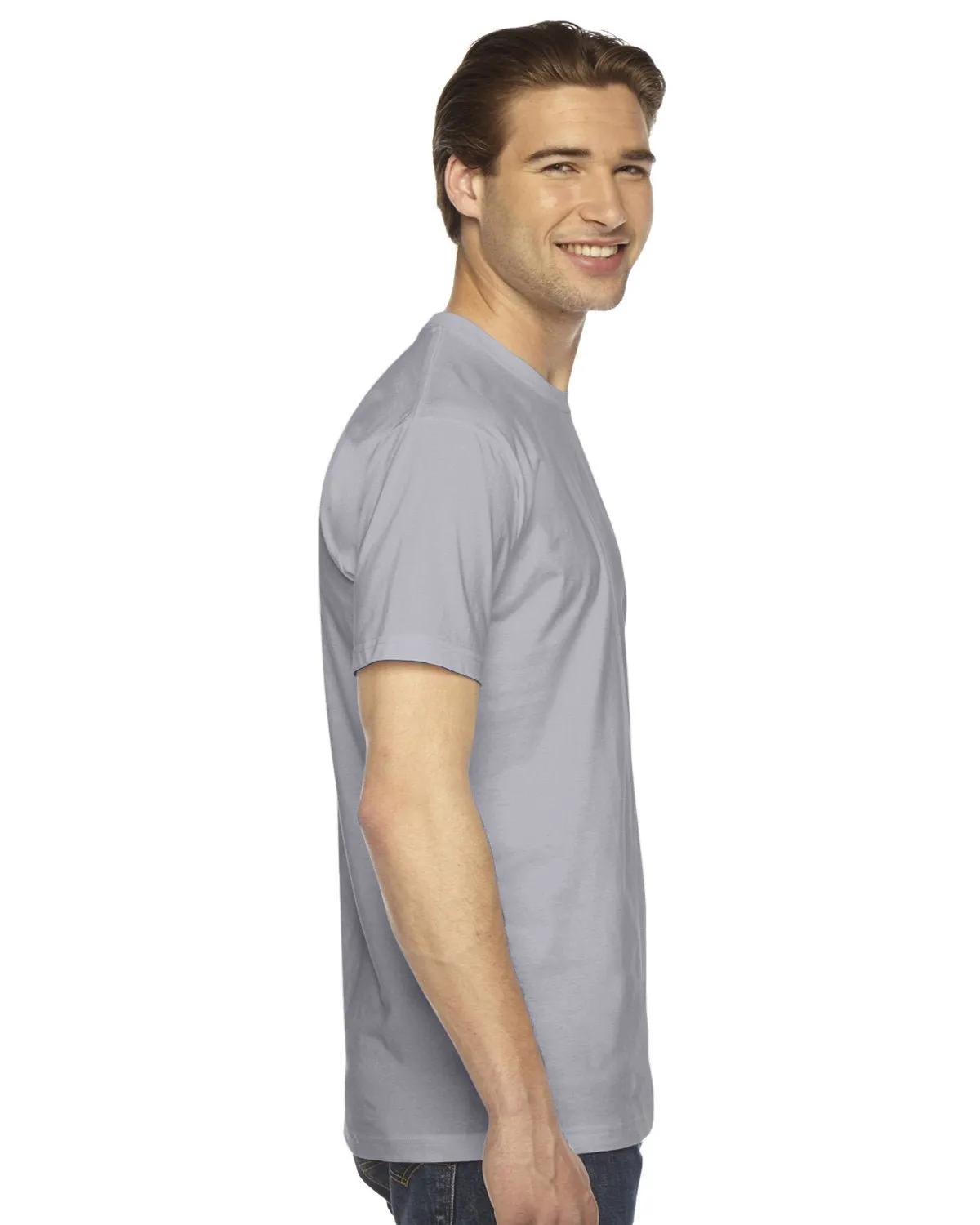 American Apparel 2001 Unisex Fine Jersey USAMade T-Shirt