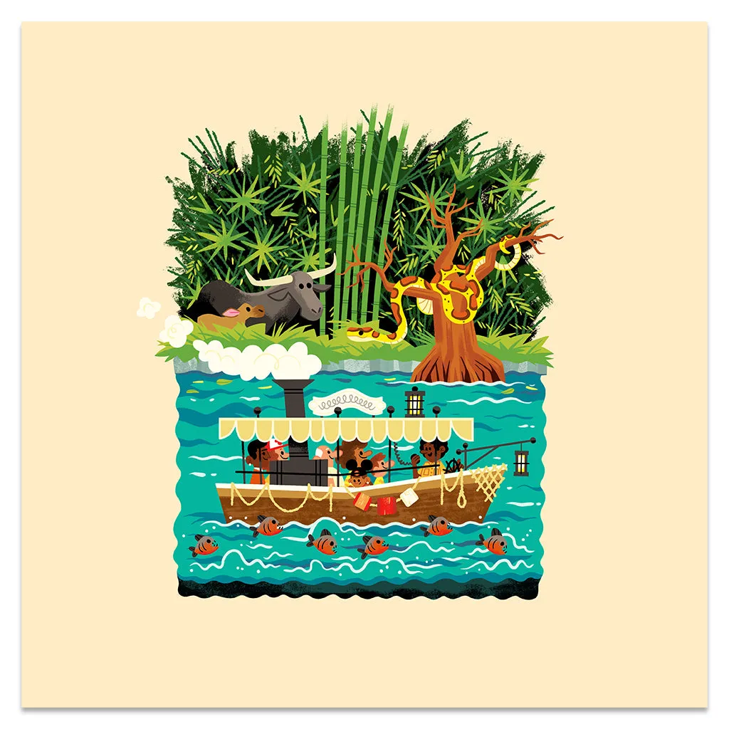 Andrew Kolb - "Teeny Tiny Cruise 1 - 4" prints