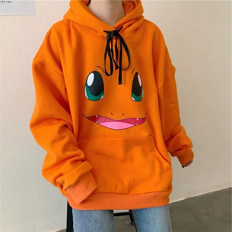 Anime Character Velvet Fleece Sweaters