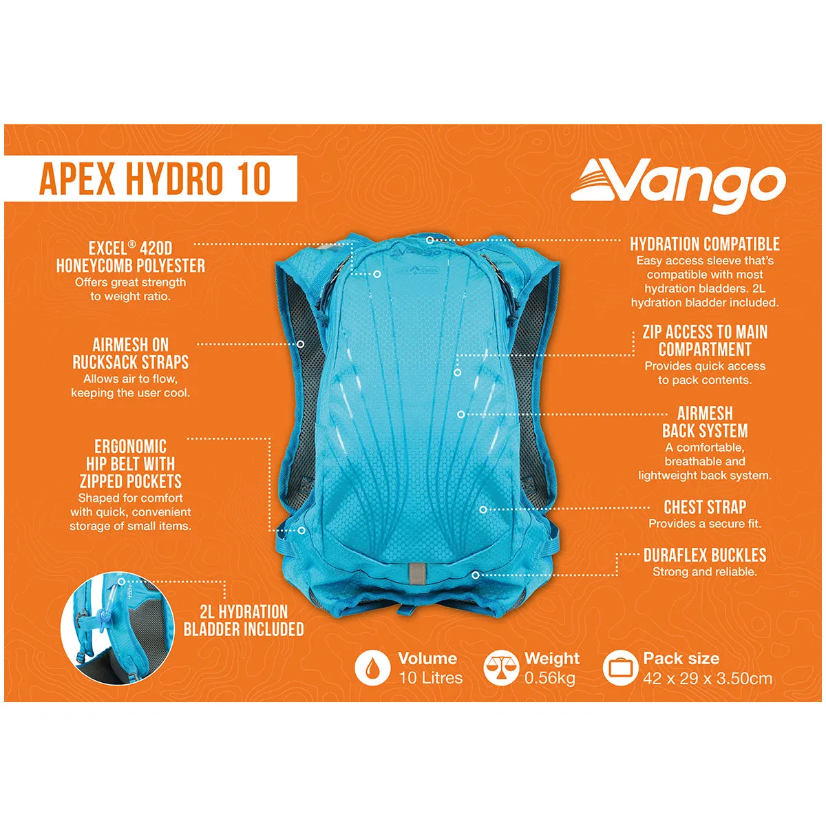 Apex Hydro 10 - Atom Blue