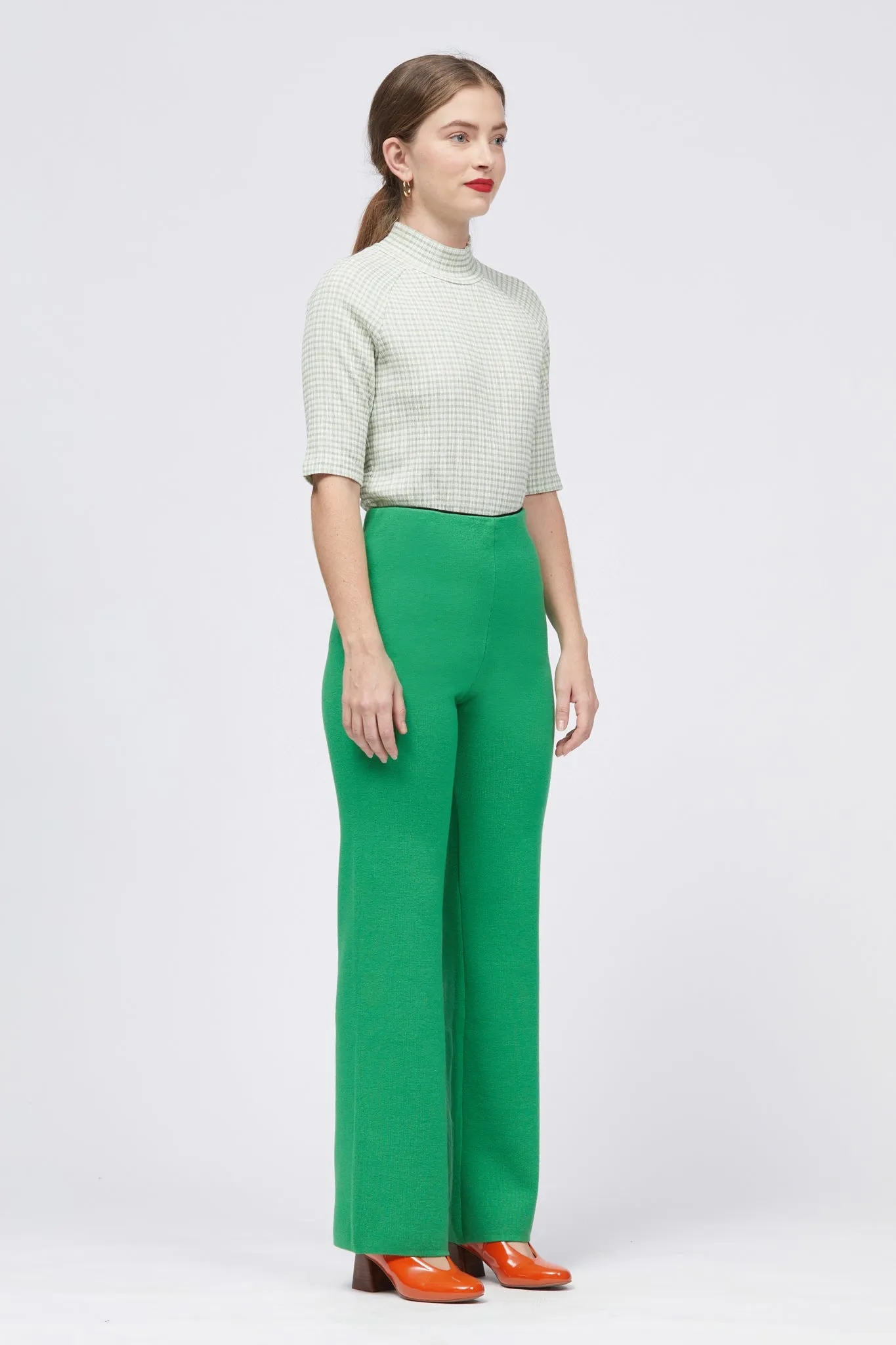 Askim Knit Pant Green