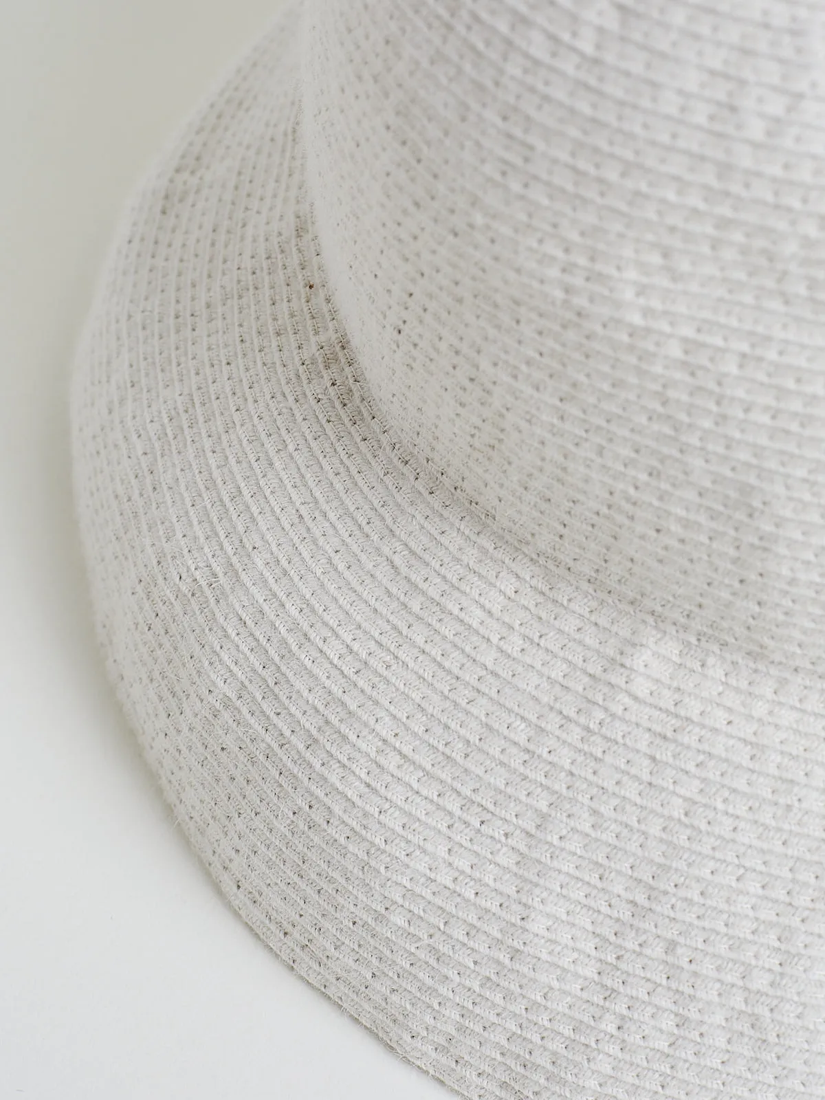 Baby Alpaca Braid Hat in White