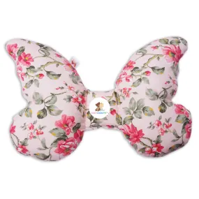 Babycuddle Butterfly Pillow - Flora in Peach