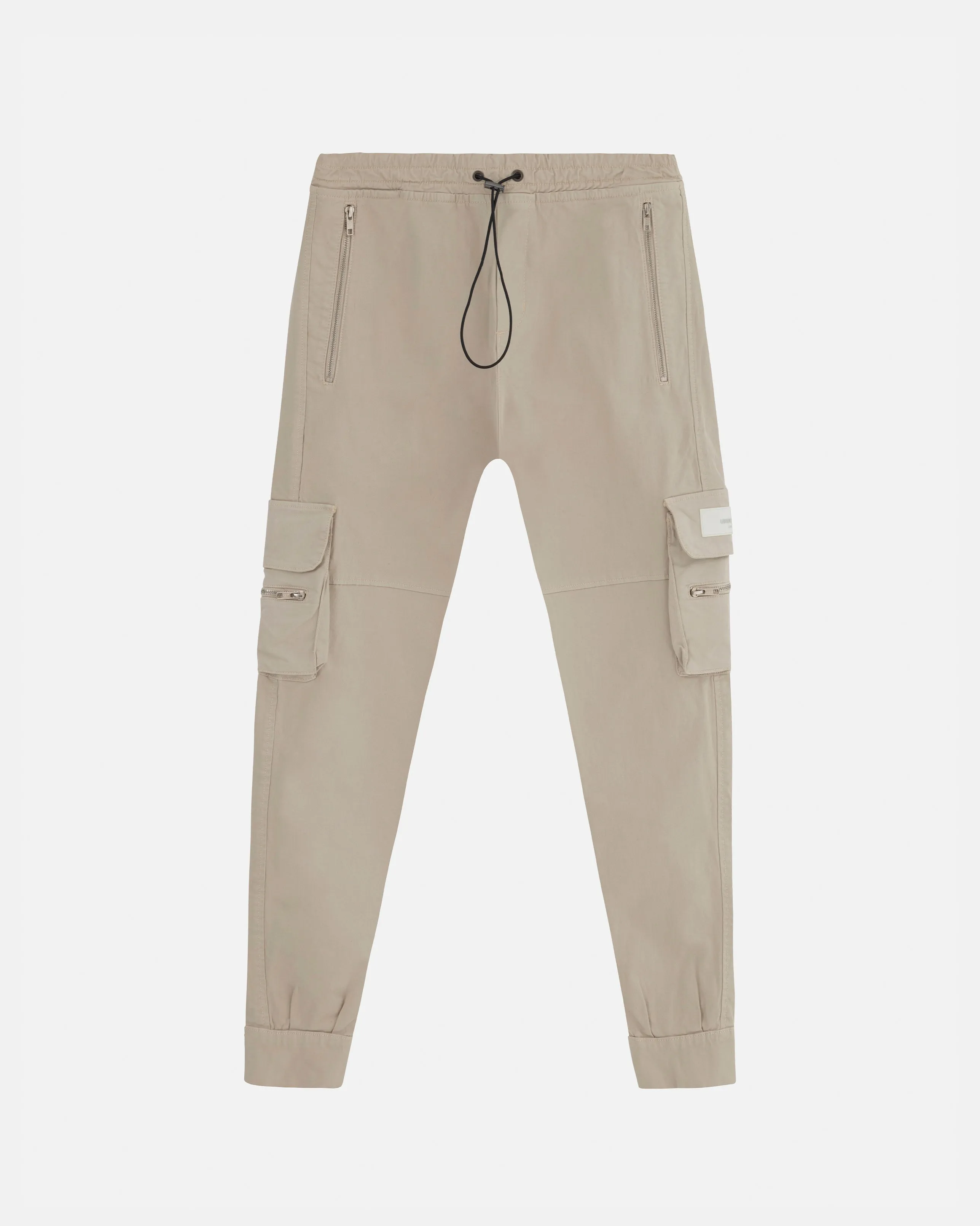 Basics Slim Cargo Pants Bone