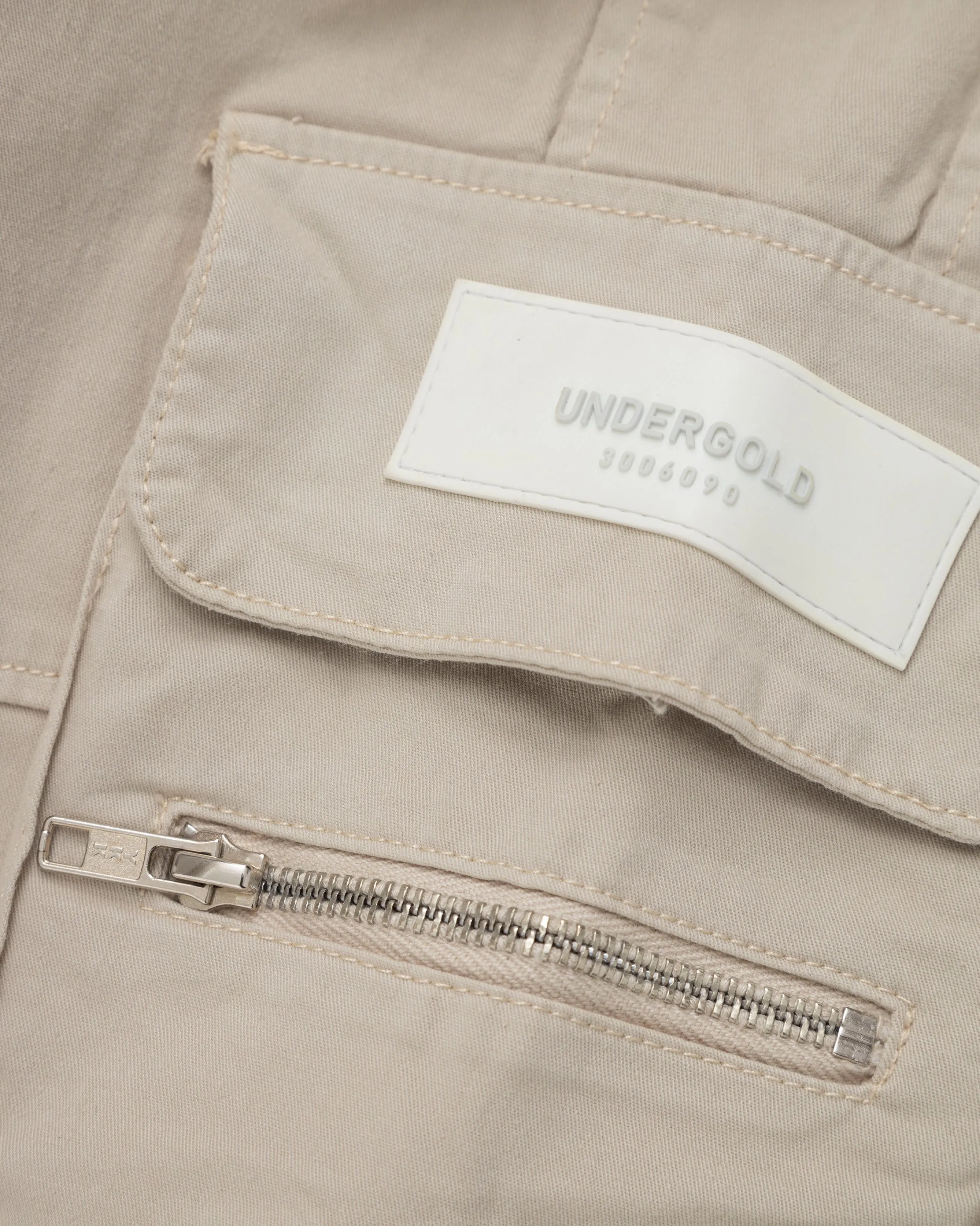 Basics Slim Cargo Pants Bone