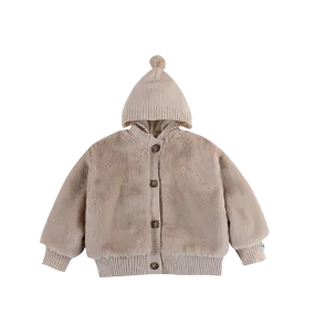 Birie Jacket | Soft Sand Teddy