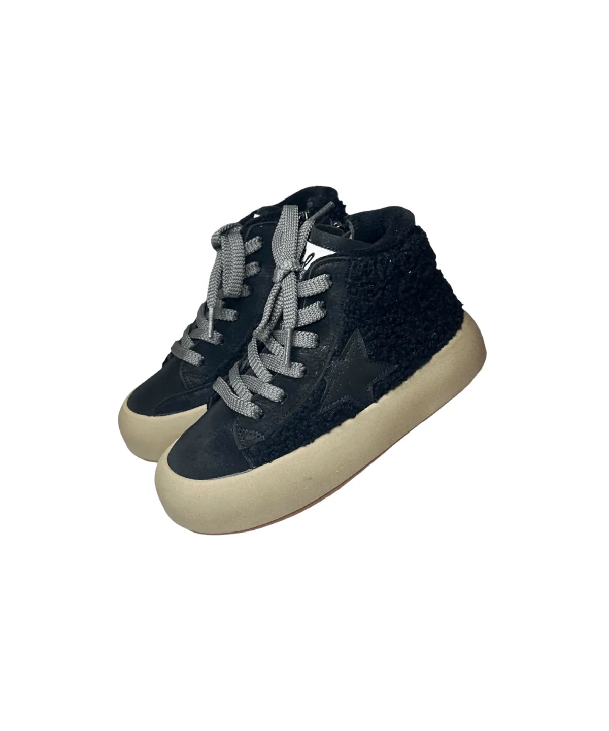 Blackout High-top Sherpa Sneaker