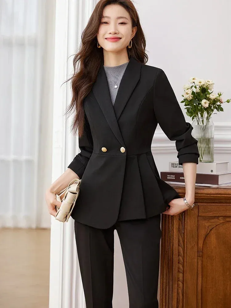 Bold & Brilliant Fancy Pantsuit | Modern Blazer Pantsuit | Womens Pant suit | Suit Jacket