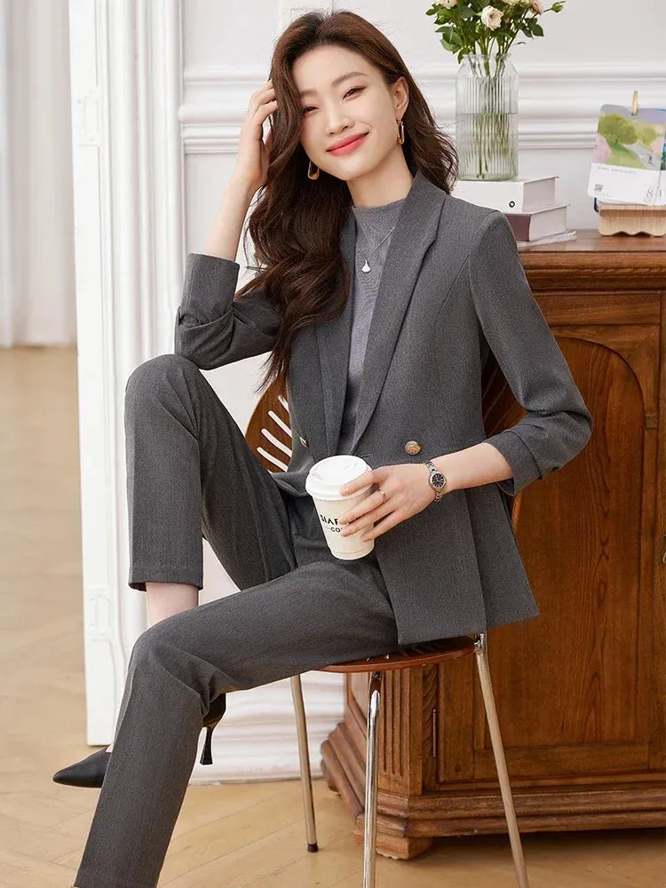 Bold & Brilliant Fancy Pantsuit | Modern Blazer Pantsuit | Womens Pant suit | Suit Jacket