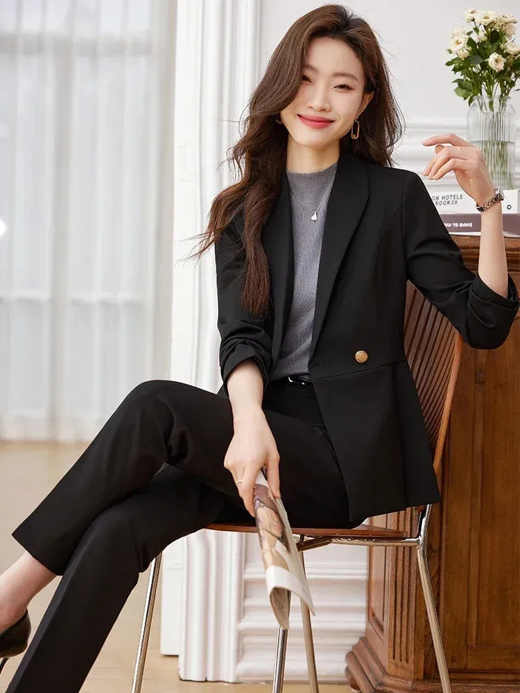 Bold & Brilliant Fancy Pantsuit | Modern Blazer Pantsuit | Womens Pant suit | Suit Jacket