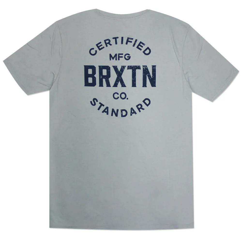 Brixton Cane Premium T-Shirt Denim