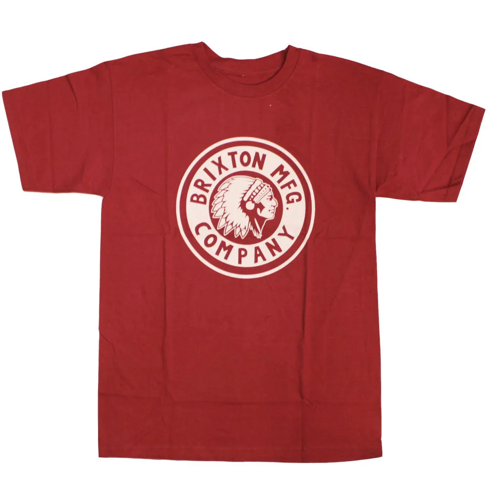 Brixton Rival T-Shirt Red