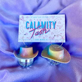 Calamity Tash - Disco Cowboy Earrings