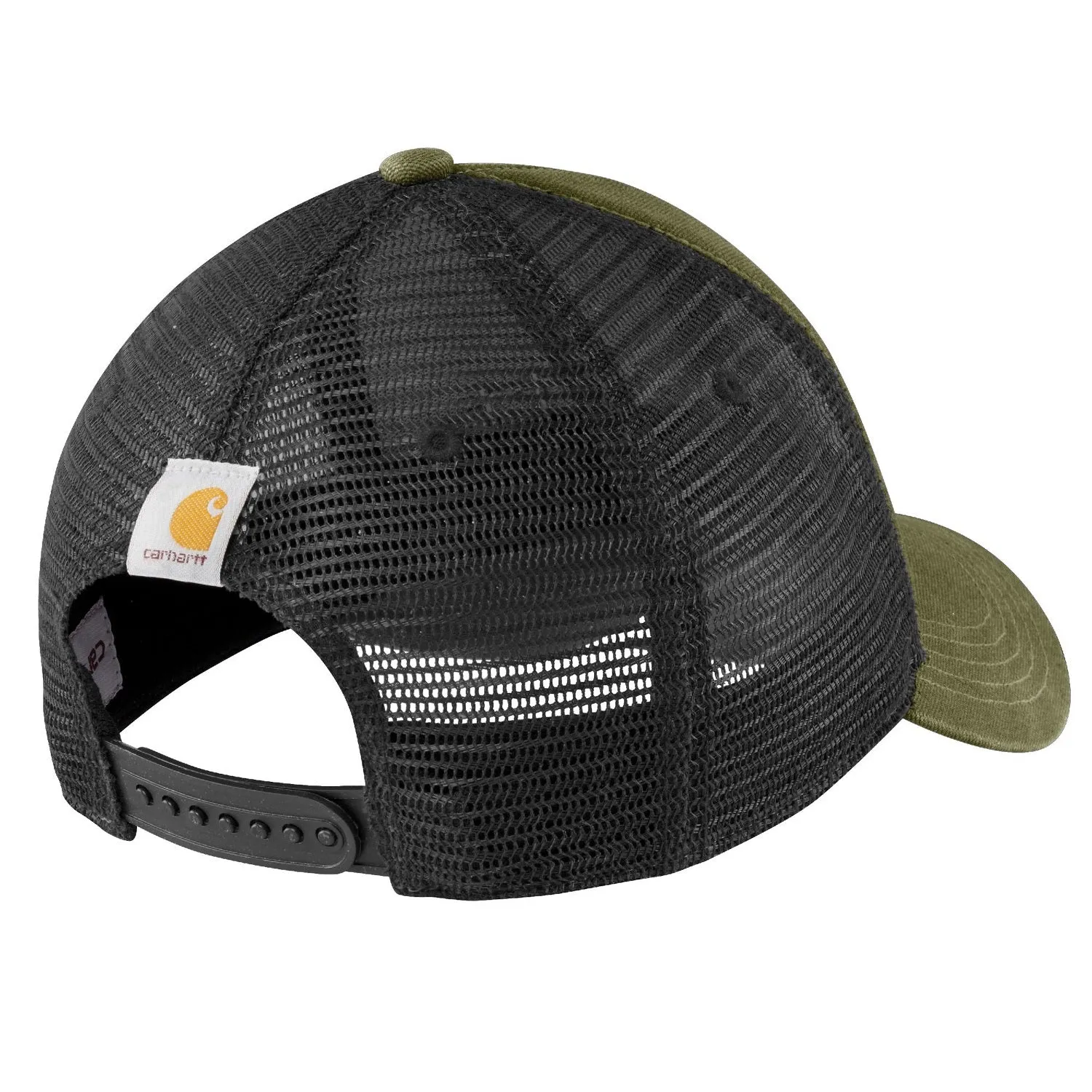 Carhartt Canvas Mesh-Back Logo Graphic Cap