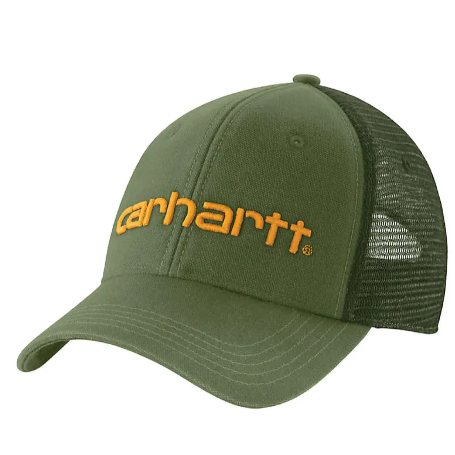 Carhartt Canvas Mesh-Back Logo Graphic Cap