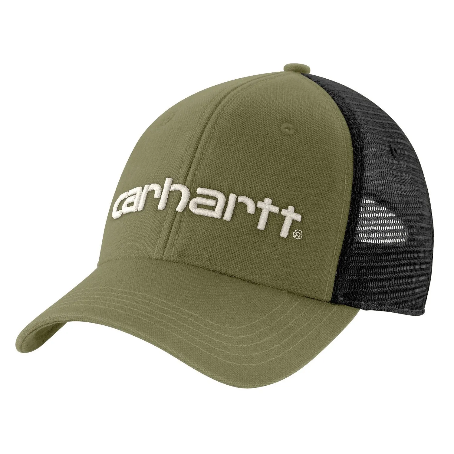 Carhartt Canvas Mesh-Back Logo Graphic Cap