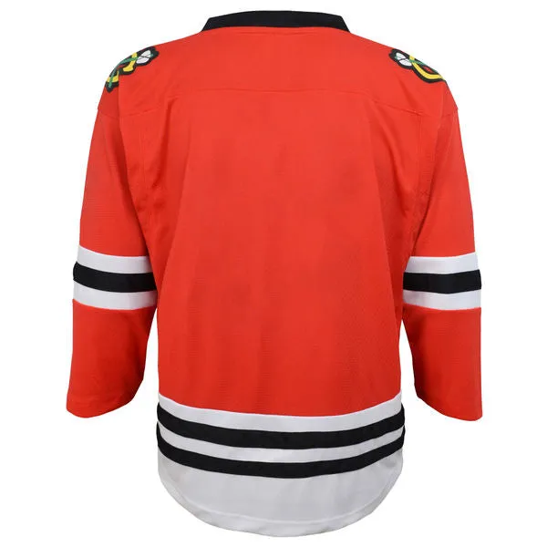 Chicago Blackhawks Red Premier Youth Blank Hockey Jersey - Multiple Sizes