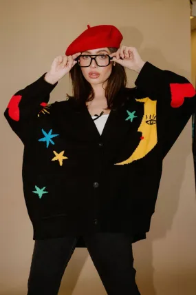 Child of the Universe Oversized Cardigan