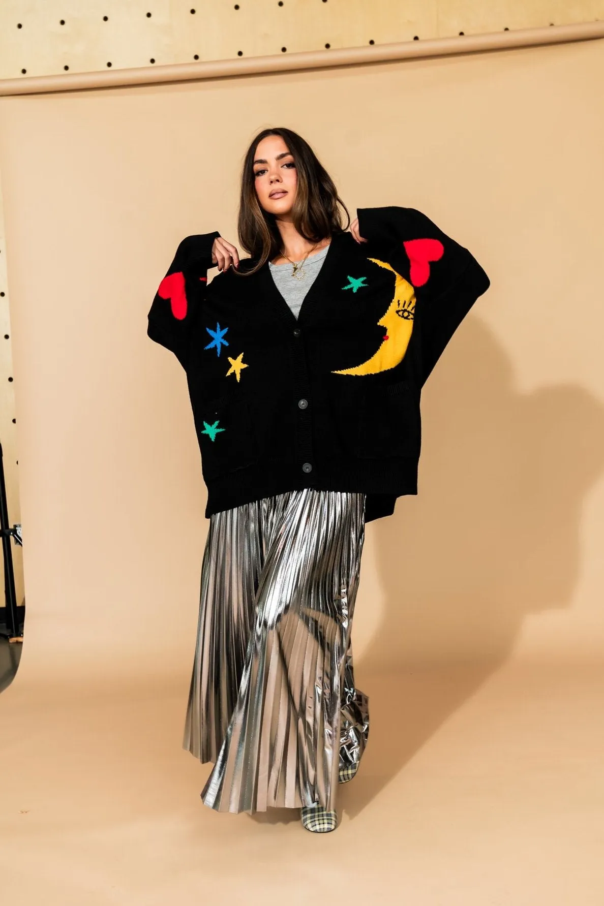 Child of the Universe Oversized Cardigan